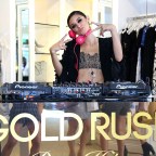 Paris Hilton 'Gold Rush' fragrance launch, Los Angeles, USA - 29 Jun 2016