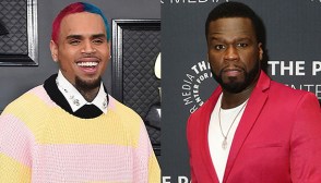 Chris Brown, 50 Cent