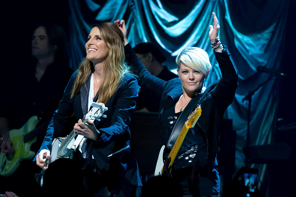 The Dixie Chicks - Emily Robison and Natalie Maines
'Mack, Jack and McConaughey' Gala, Austin, USA - 12 Apr 2018
Mack, Jack & McConaughey Gala benefit at ACL-Live