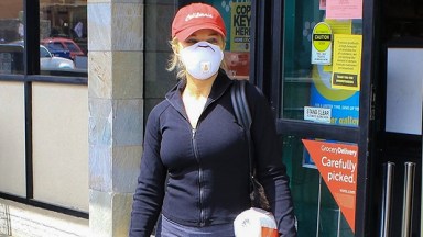 Donna D'Errico shopping in LA