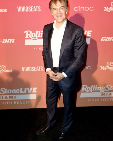 Dr Mehmet Oz
Rolling Stone Super Bowl LIV Party, SLS South Beach, Arrivals, Miami, USA - 01 Feb 2020