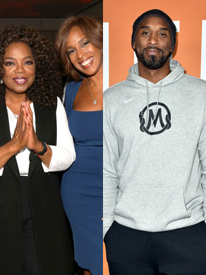 Oprah Winfrey, Gayle King, Kobe Bryant