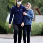 Jennifer Garner wears homemade masks as she dances with her kids