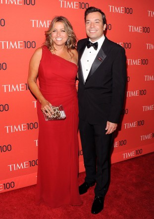 Nancy Juvonen, Jimmy Fallon
Time Magazine's 100 Most Influential People in the World Gala, New York, America - 23 Apr 2013