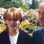 JULIA ROBERTS AND JOHN MALKOVICH AT A PRESS CONFERENCE AT BRENTWOOD TV STUDIOS, IVER, ENGLAND, BRITAIN - 1994
