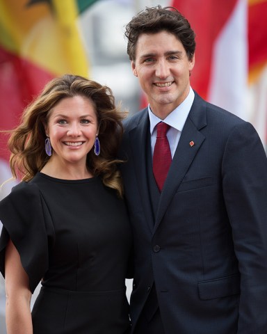 Sophie Gregoire, Justin Trudeau
G20: Arrivals Elbphilharmonie (Elbe Philharmonic Hall), Hamburg, Germany - 07 Jul 2017