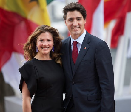 Sophie Gregoire, Justin Trudeau G20: Arrivals Elbphilharmonie (Elbe Philharmonic Hall), Hamburg, Germany - 07 Jul 2017