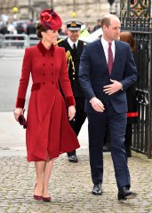 Catherine Duchess of Cambridge and Prince William
Commonwealth Day Service, Westminster Abbey, London, UK - 09 Mar 2020
The Duke and Duchess of Sussex are carrying out their final official engagement as senior royals