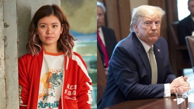 Katie Leung, Donald Trump