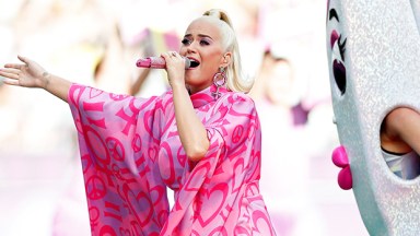 Katy Perry performing