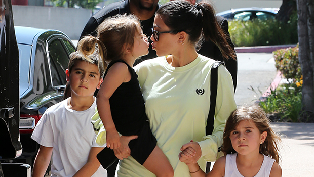 Kourtney Kardashian, Mason Disick, Penelope Disick, Reign Disick