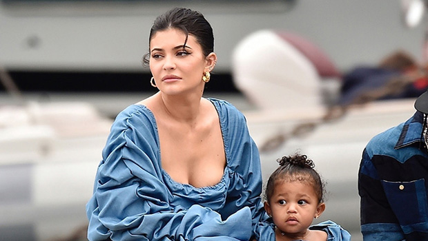 Kylie Jenner and Stormi Webster Twinned in Dior Dresses