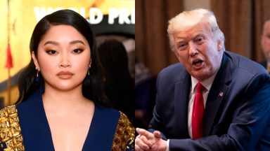 Lana Condor, Donald Trump