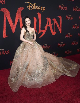 Yifei Liu arrives at the Los Angeles premiere of "Mulan" at the Dolby Theatre on
Premiere of "Mulan" - Arrivals, Los Angeles, USA - 09 Mar 2020