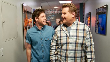 Niall Horan, James Corden