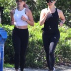 *EXCLUSIVE* Reese Witherspoon and her daughter Ava go jogging together