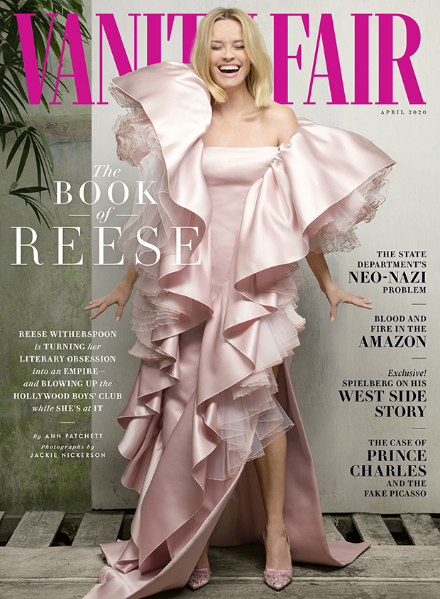 Reese Witherspoon covers Vanity Fair in April 2020