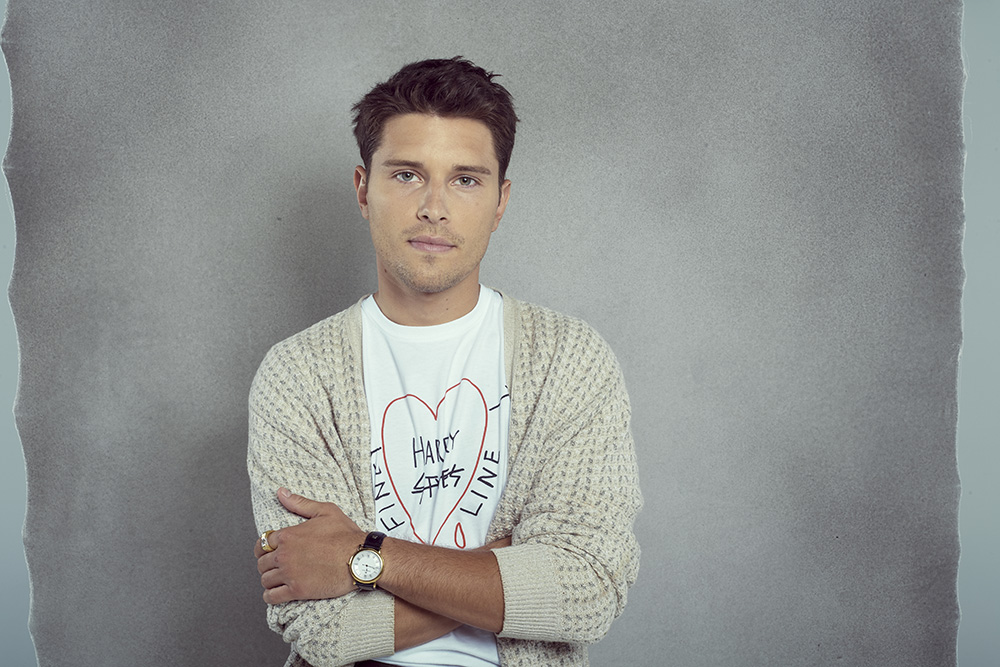 Actor Ronen Rubenstein poses for a portrait at PMC Studios in Los Angeles, California on March 4, 2020.