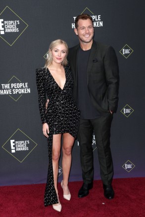 Cassie Randolph and Colton Underwood
45th Annual People's Choice Awards, Arrivals, Barker Hanger, Los Angeles, USA - 10 Nov 2019