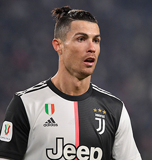 Cristiano Ronaldo of Juventus FCJuventus v Roma, Coppa Italia, Quarter-final, Football, Allianz Stadium, Turin, Italy - 22 Jan 2020