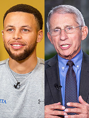 Steph Curry Anthony Fauci