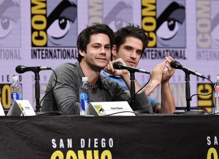 Dylan O'Brien and Tyler Posey
'Teen Wolf' TV show panel, Comic-Con International, San Diego, USA - 20 Jul 2017