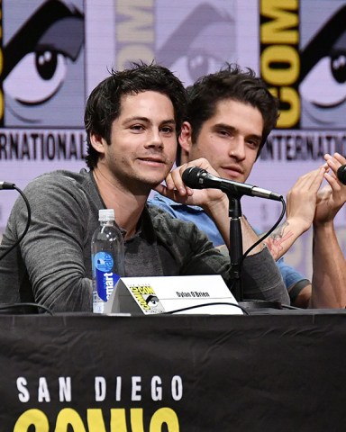 Dylan O'Brien and Tyler Posey
'Teen Wolf' TV show panel, Comic-Con International, San Diego, USA - 20 Jul 2017