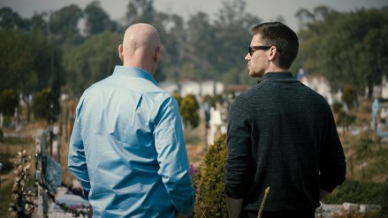THE MOST DANGEROUS ANIMAL OF ALL Episode 4 (Airs Friday, March 6) -- Pictured: (l-r) Gary L. Stewart, Zach Stewart. CR: FX