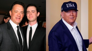 Tom Hanks, Colin Hanks, Donald Trump