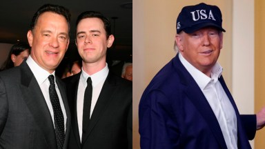 Tom Hanks, Colin Hanks, Donald Trump