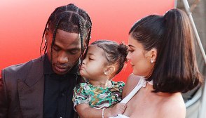 Travis Scott, Stormi Webster, Kylie Jenner