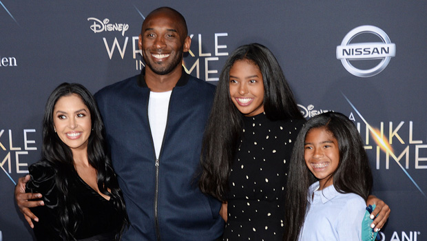 Vanessa Bryant & Daughters Pose By Mural Of Kobe & Gigi: See Pic ...