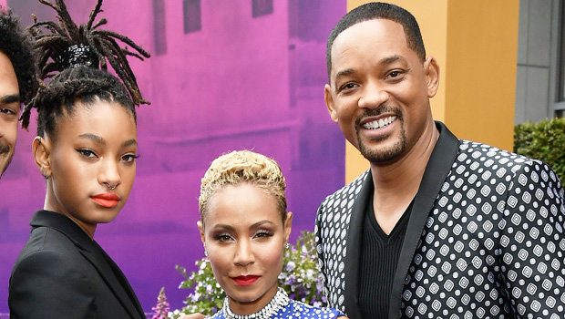 Will Smith Jada Pinkett React Willow Hair