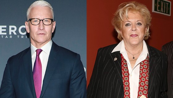 Anderson Cooper & Carolyn Goodman