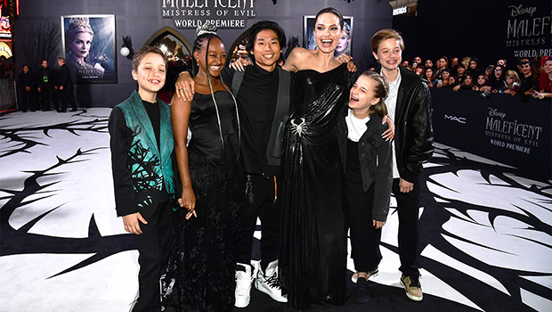 Angelina Jolie and kids
