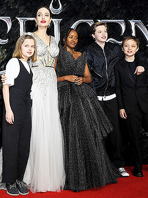 Angelina Jolie and Kids