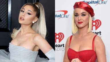 ariana grande, katy perry