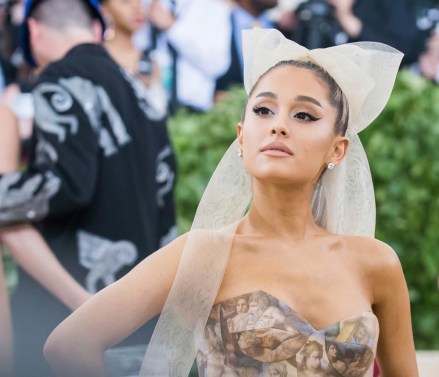 Ariana Grande attends The Metropolitan Museum of Art's Costume Institute benefit gala celebrating the opening of the Heavenly Bodies: Fashion and the Catholic Imagination exhibition, in New York
2018 MET Museum Costume Institute Benefit Gala, New York, USA - 07 May 2018