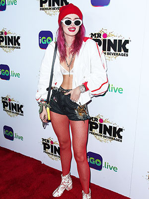 Bella Thorne on the red carpet