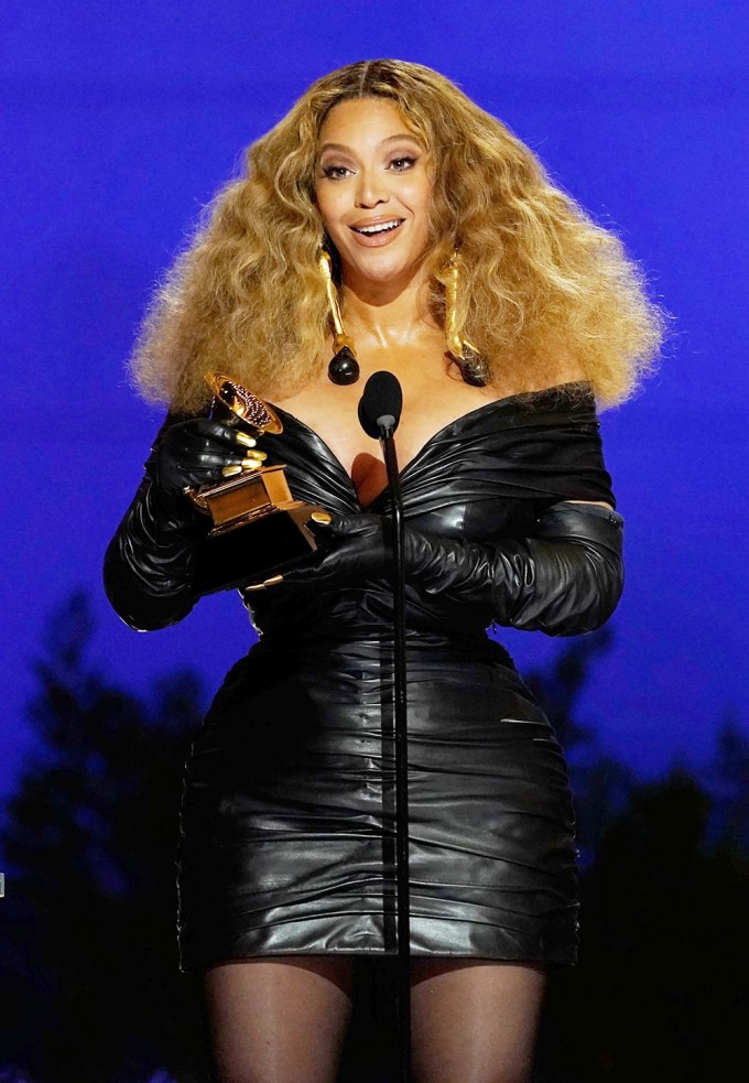 Beyonce at 2021 Grammys