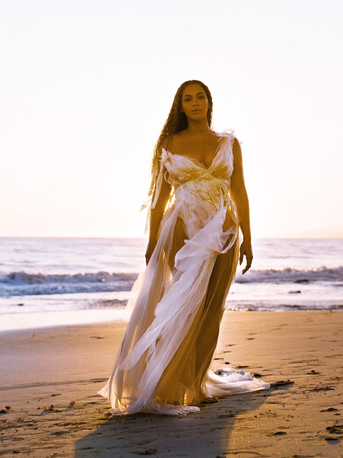 Beyonce On the Beach