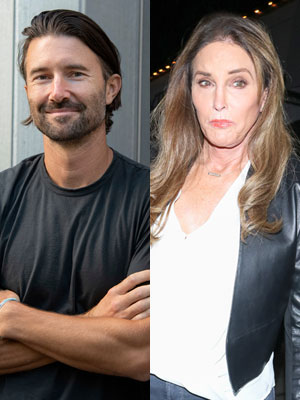 Brandon and Caitlyn Jenner