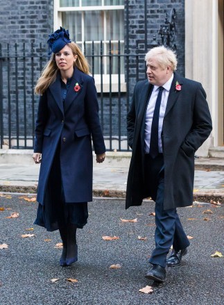Prime Minister, Boris Johnson and his girlfriend, Carrie Symonds leave Downing Street to attend the Remembrance Sunday Ceremony at the Cenotaph in Whitehall. Remembrance Sunday events are held across the country today as the UK remembers and honours those who have sacrificed themselves in two world wars and other conflicts.
Politicians in Westminster, London, UK - 10 Nov 2019