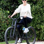 *EXCLUSIVE* Rosie Huntington-Whiteley is California Cruising on her Bike