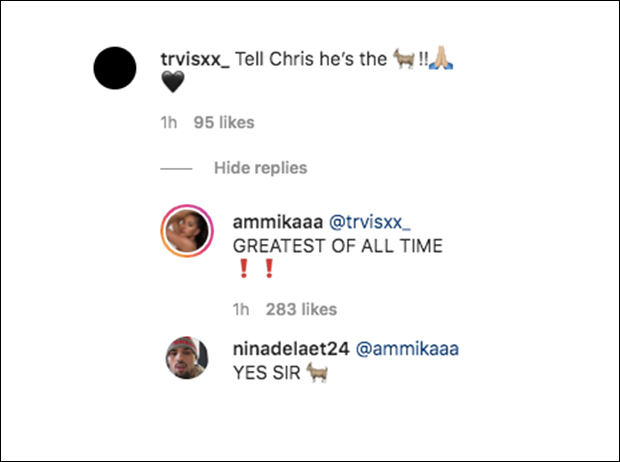 Ammika Harris Calls Chris Brown ‘The Greatest’ Amid Dating Rumors ...