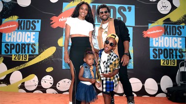 Ciara & Russell Willams on the red carpet with their kids
