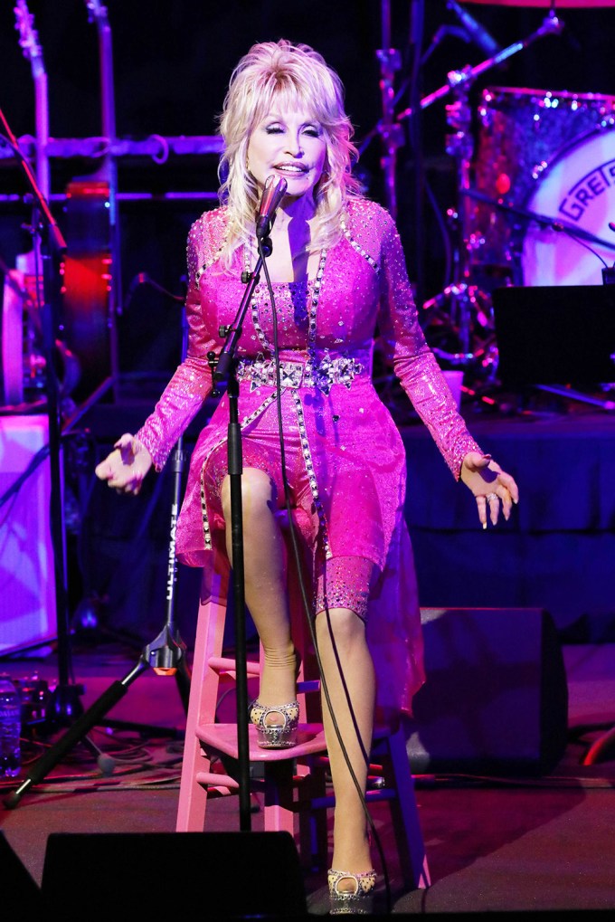 Dolly Parton At The ‘Kiss Breast Cancer Goodbye’ Concert