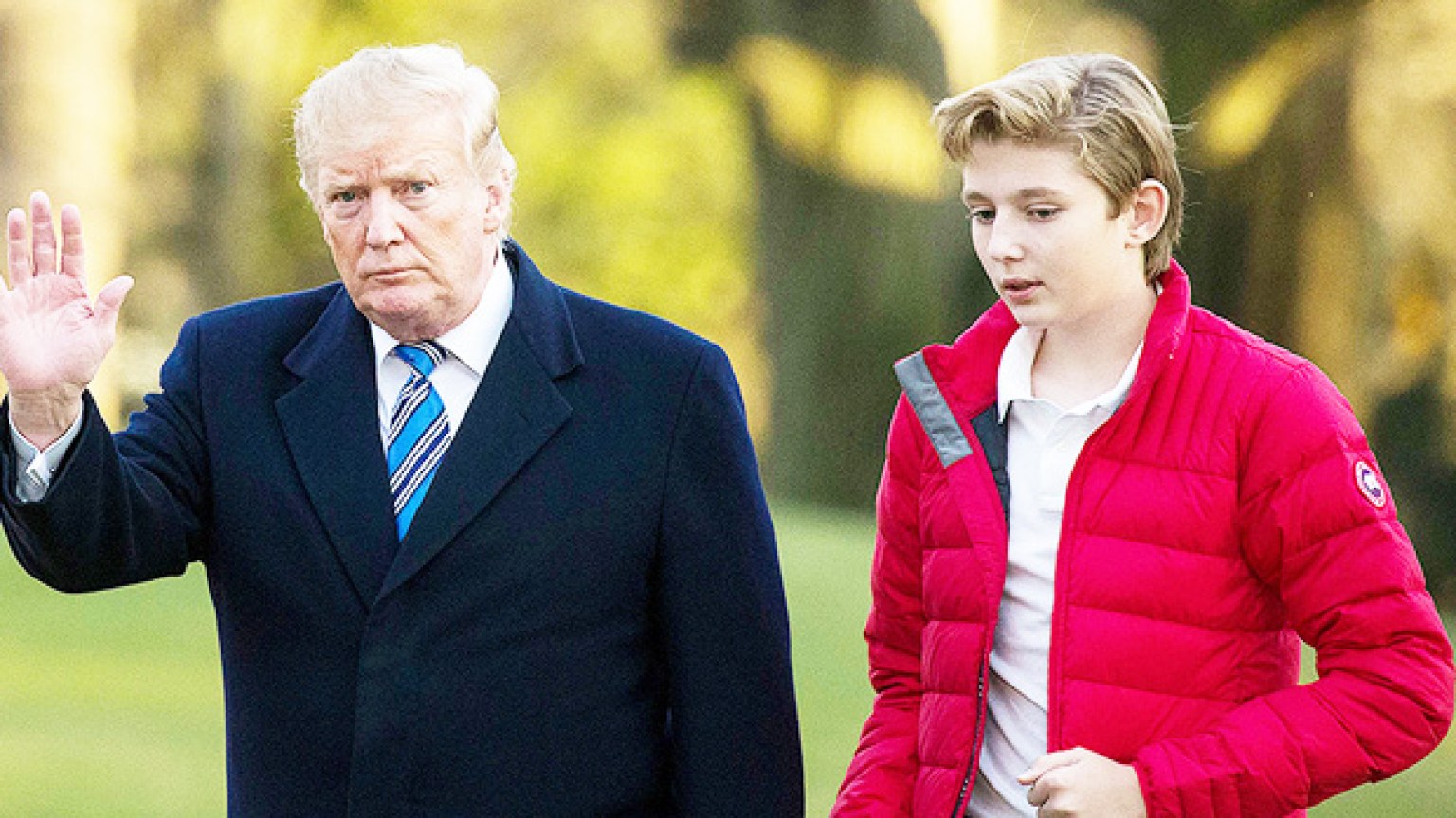 Donald Trump Says Son Barron Is ‘Not As Happy’ As He Could Be In Room ...