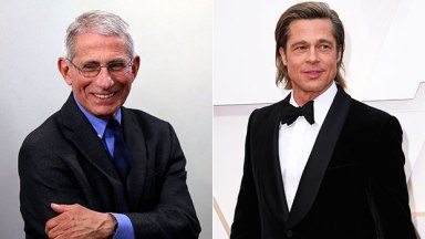 dr. fauci, brad pitt