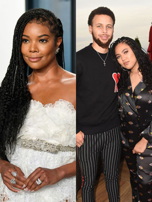 Gabrielle Union, Stephen Curry, Ayesha Curry